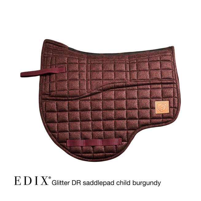 EDIX Glitter DR zadelpad kind